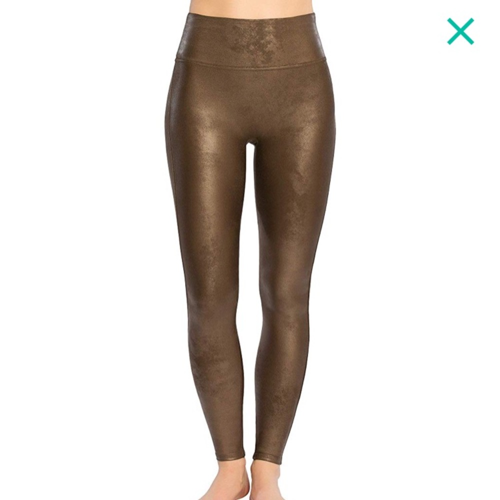 Spanx faux leather leggings